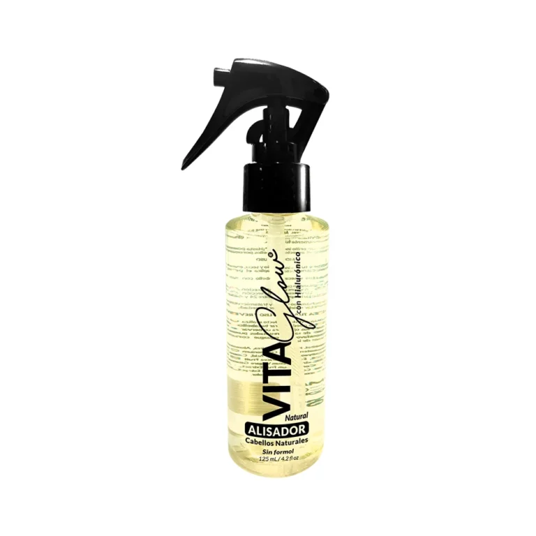 Foto de alisador en Spray Vitaglow con hialurónico maquilado por Novamarkers